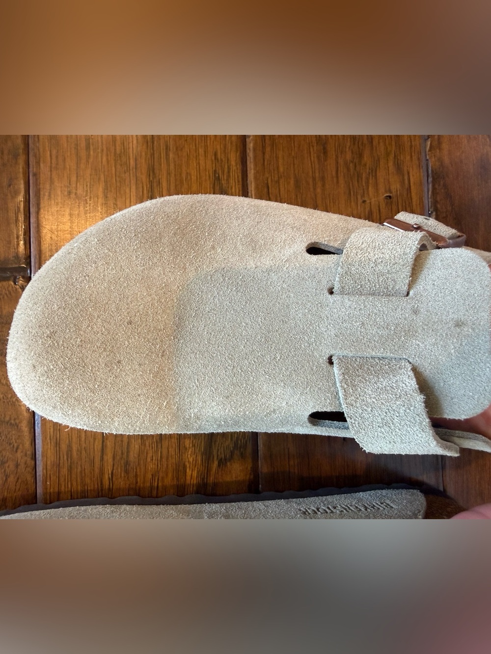 Birkenstock Softbed Suede Boston Clogs - Womens - Picture 6 of 8